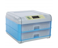 Incubator electric (clocitoare) capacitate 128 oua, 2 etaje, alimentare 220V / 12V Micul Fermier